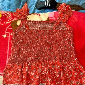 Cute summer top.  MADEWELL - Nordstrom size 8